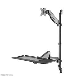 Neomounts wall mounted sit-stand workstation image 10